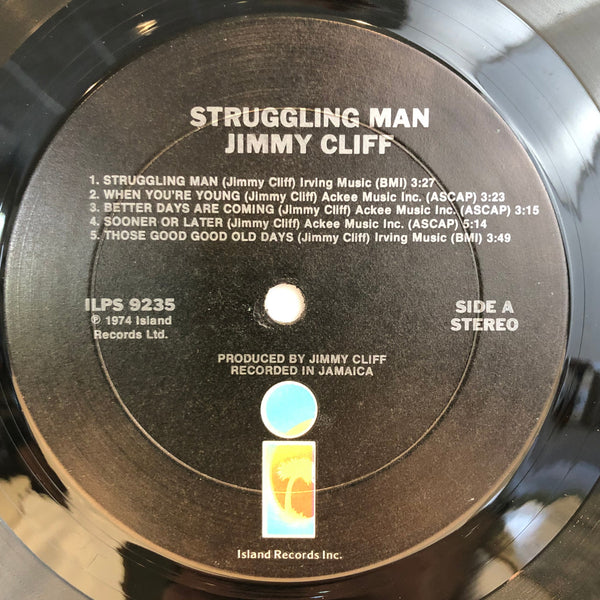 Jimmy Cliff - Struggling Man - Woodbury Music Shop