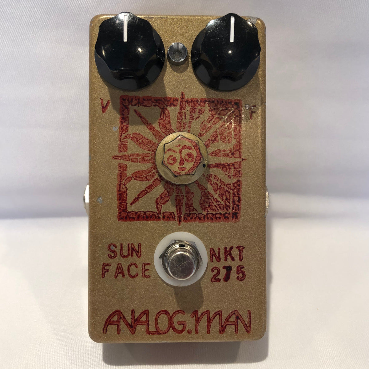 Analogman Sun Face White Dot NKT 275 Germanium Fuzz